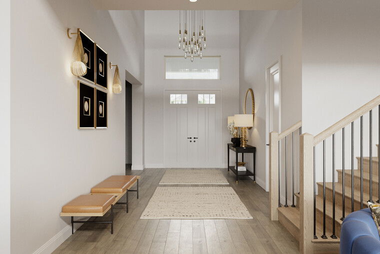 Online design Contemporary Hallway/Entry by Nor Aina M. thumbnail