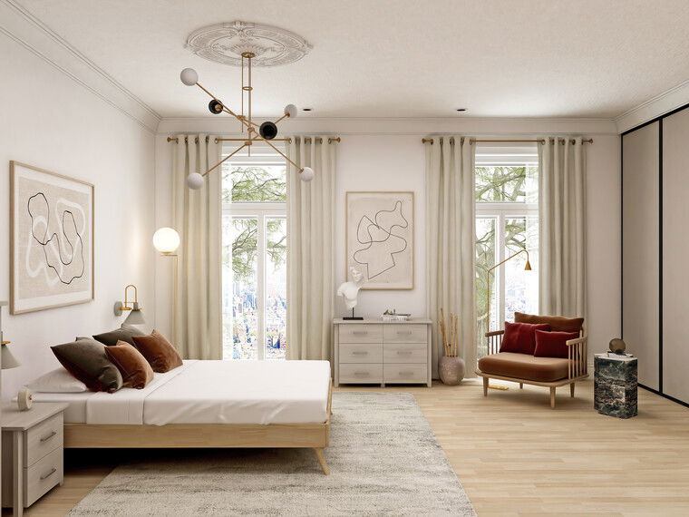 Online design Eclectic Bedroom by Wiktoria G. thumbnail