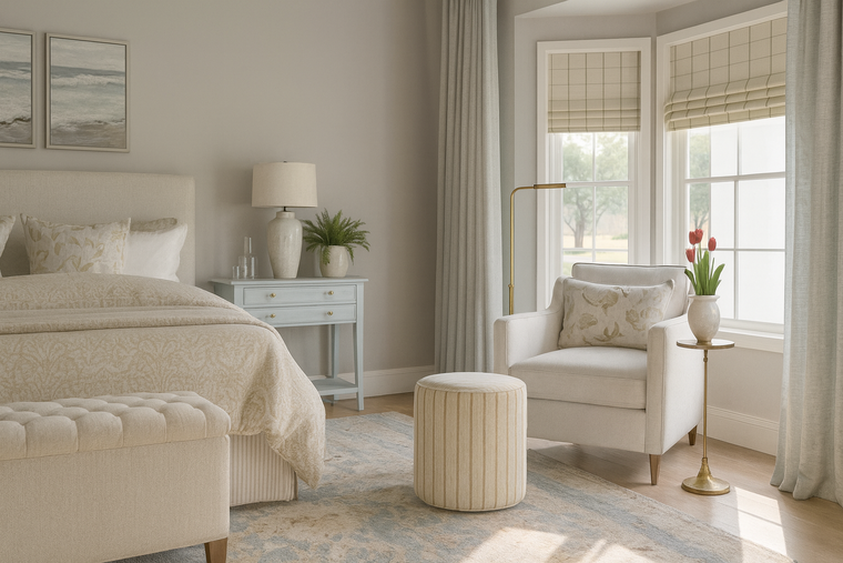 Online design Traditional Bedroom by Marya W. thumbnail