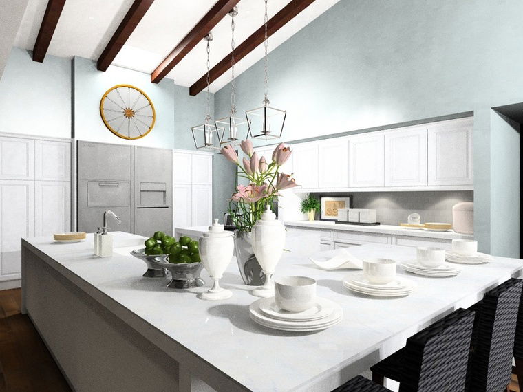 Online design Contemporary Kitchen by Nor Aina M. thumbnail