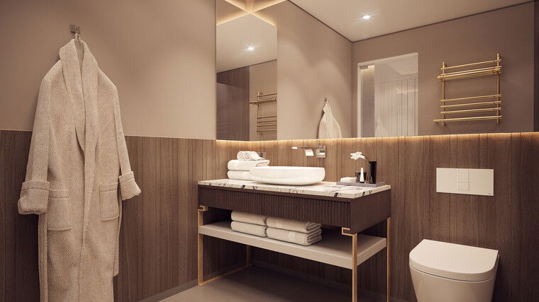 Online design Contemporary Bathroom by Mladen C. thumbnail