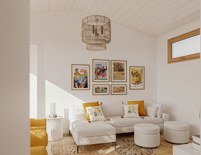 Online design Beach Living Room by Milana M. thumbnail