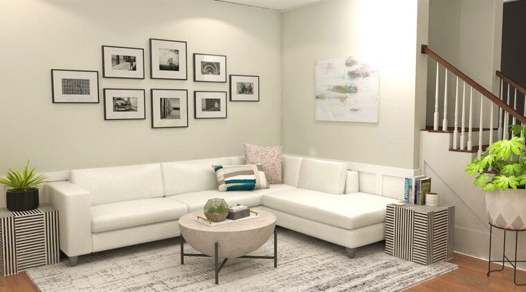 Online design Contemporary Living Room by Brittany J. thumbnail