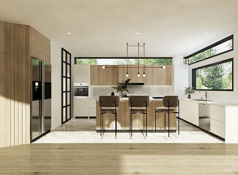 Online design Contemporary Kitchen by Mahirah H. thumbnail