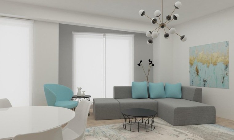 Online design Contemporary Living Room by Ioana A. thumbnail