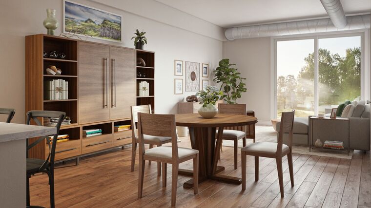 Online design Modern Combined Living/Dining by Tee A. thumbnail