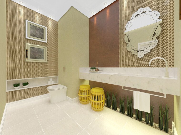 Online design Glamorous Bathroom by Luciana N. thumbnail
