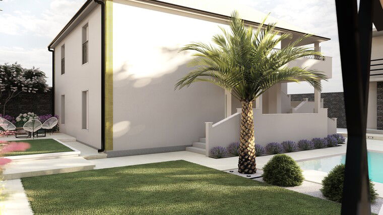 Diseño en línea Patio Contemporáneo por Dusan J. miniatura