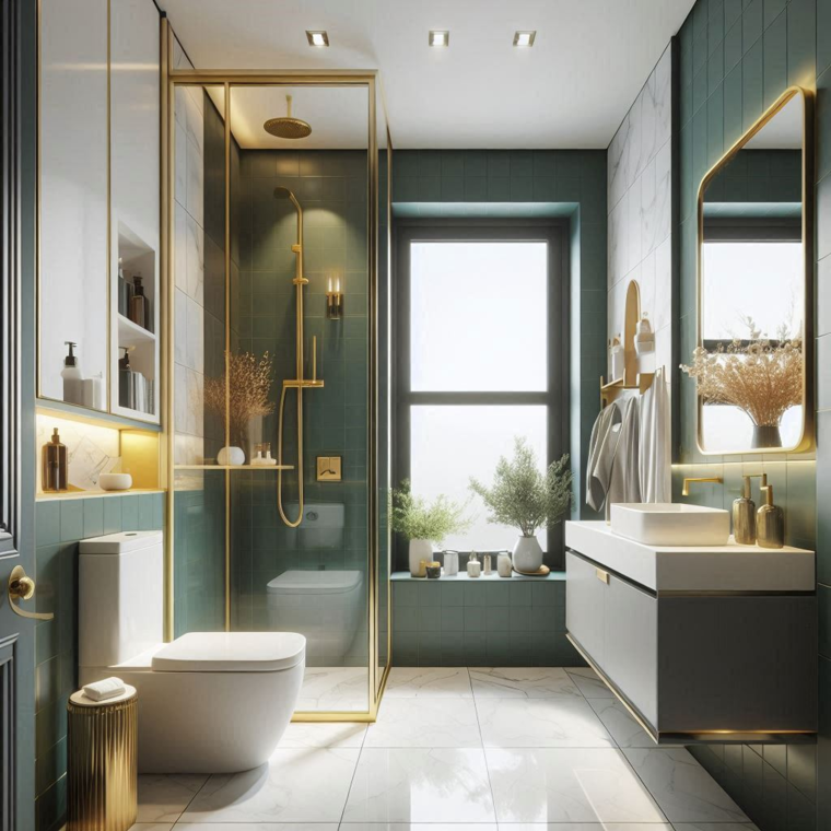 Diseño en línea Baño Moderno por Ronda S. miniatura
