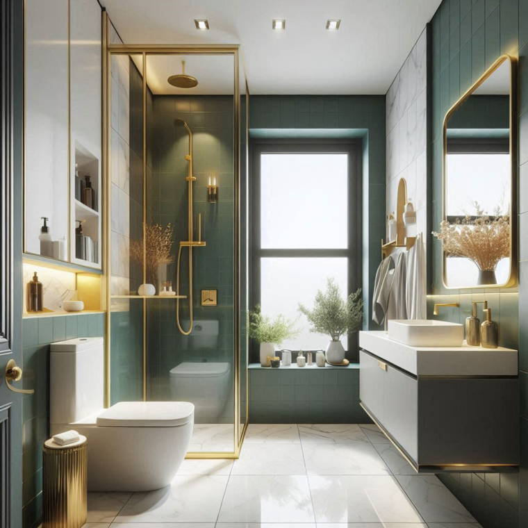 Online design Modern Bathroom by Ronda S. thumbnail