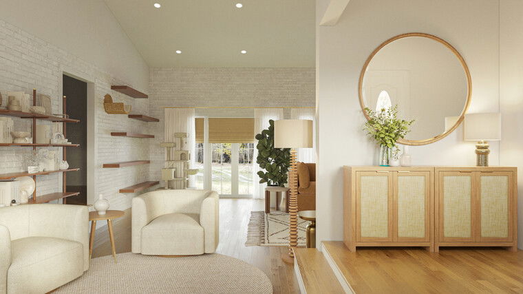 Online design Country/Cottage Living Room by Sharné L. thumbnail