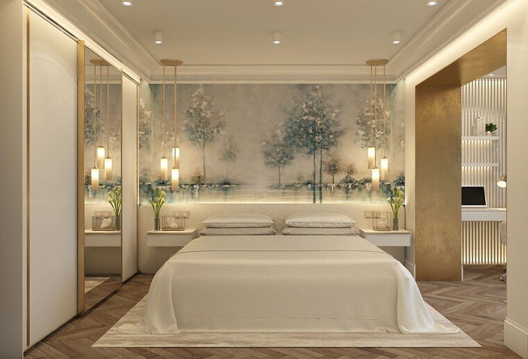 Online design Modern Bedroom by Suzan S. thumbnail