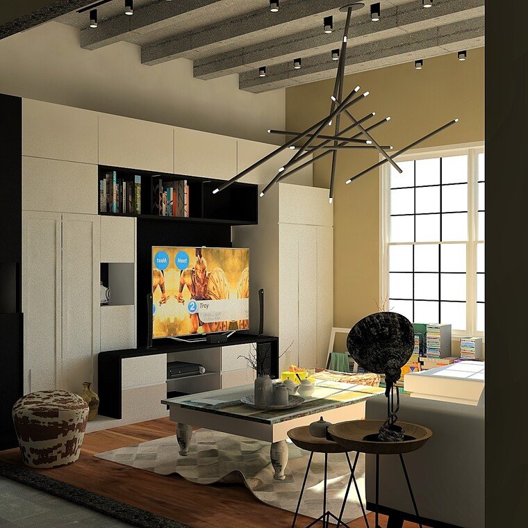 Online design Eclectic Living Room by Ahmed E. thumbnail