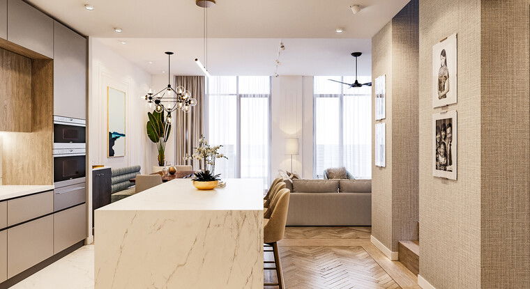 Online design Contemporary Kitchen by Mladen C. thumbnail
