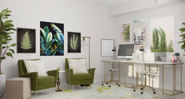 Online design Eclectic Home Office by Anna P. thumbnail