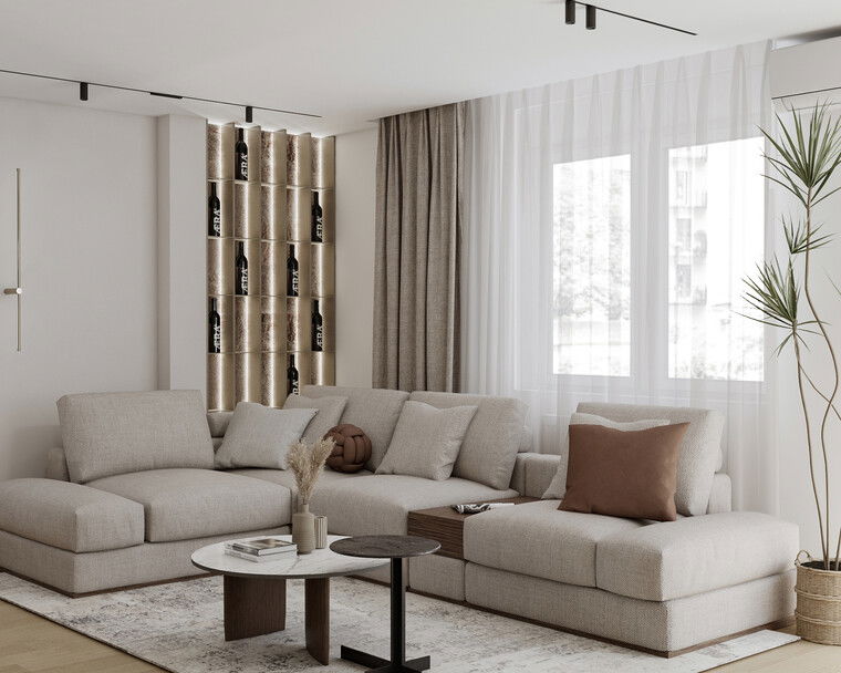 Online design Modern Living Room by Jelena D. thumbnail