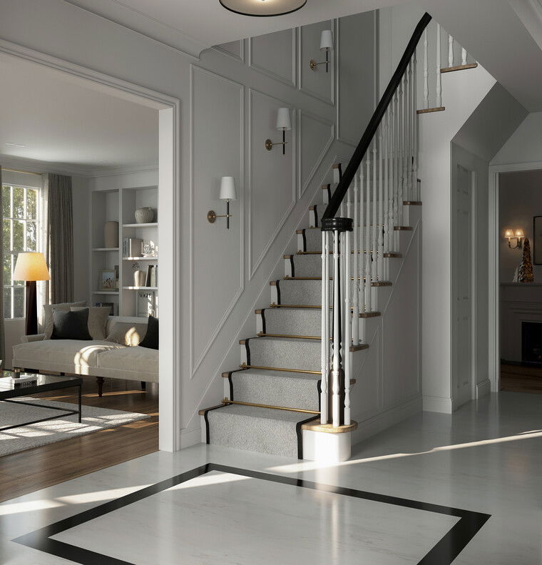 Online design Transitional Hallway/Entry by Nathalie I. thumbnail