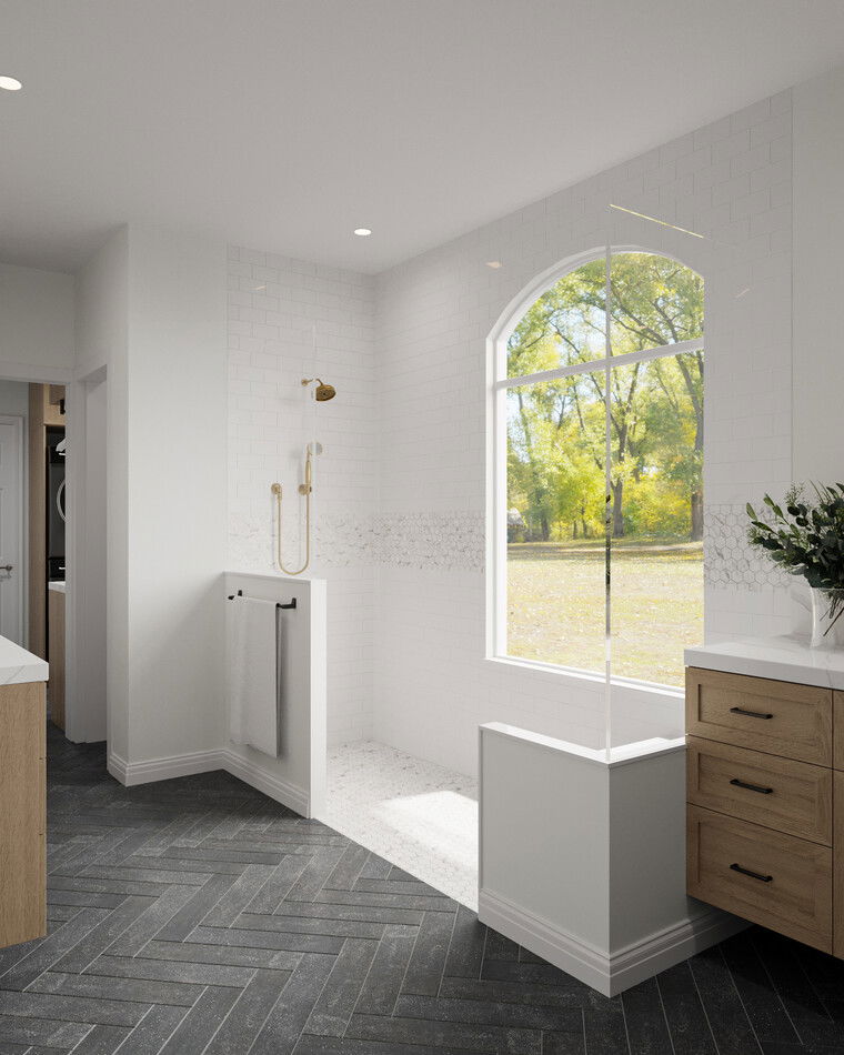 Online design Transitional Bathroom by Maya M. thumbnail