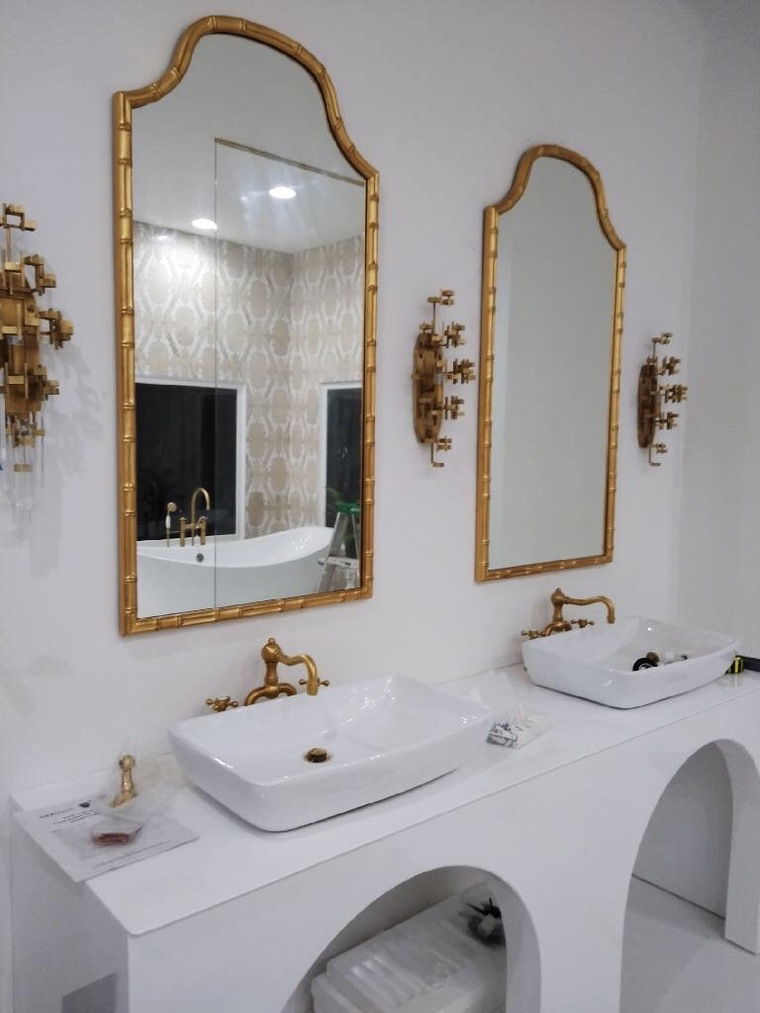 Diseño en línea Glamuroso Baño por Ashley H. miniatura