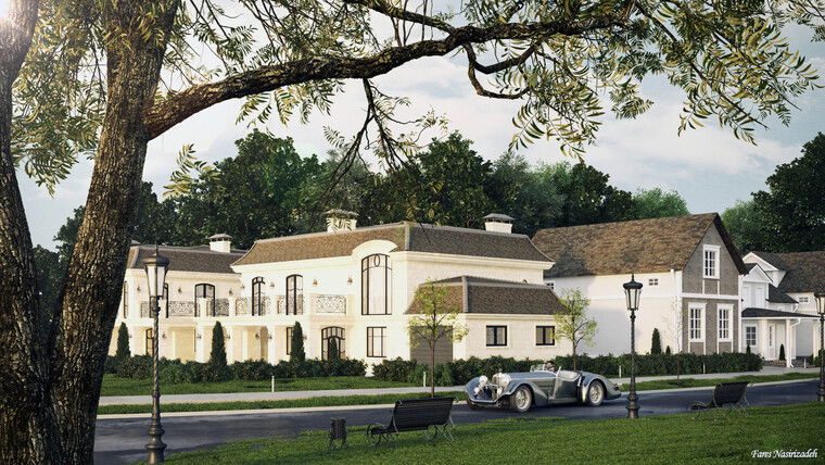 Online design Traditional Home Office by Fares N. thumbnail