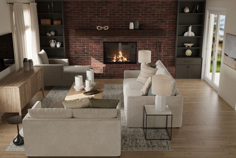 Online design Transitional Living Room by Carine C. thumbnail