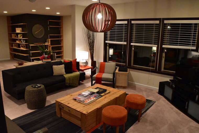 Online design Contemporary Living Room by Soniya M. thumbnail