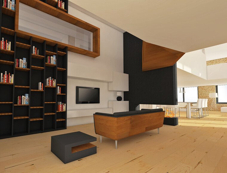 Online design Contemporary Living Room by Soha K. thumbnail