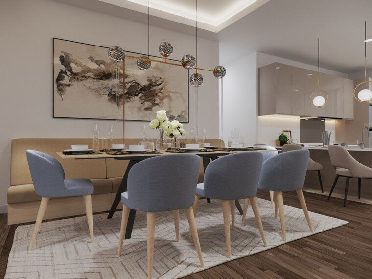 Online design Modern Dining Room by Aida A. thumbnail