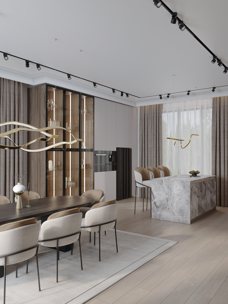 Online design Glamorous Dining Room by Filip B. thumbnail