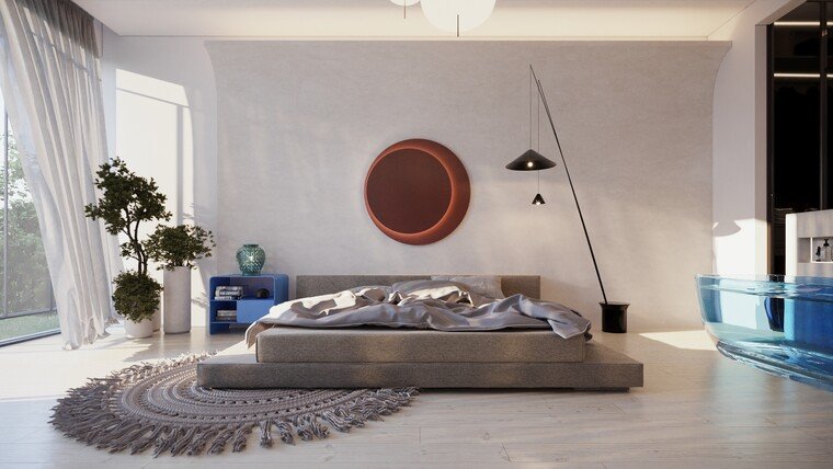 Online design Beach Bedroom by Helal H. thumbnail
