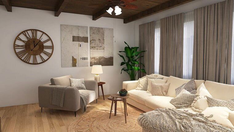 Interior design sample by Carmen D.