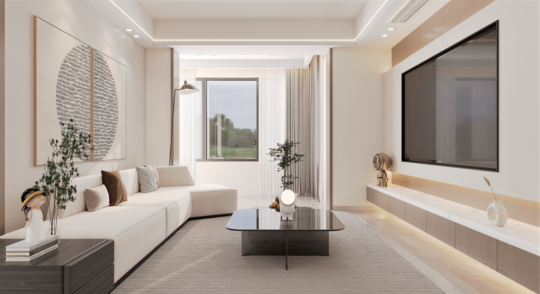 Online design Modern Living Room by Alice H. thumbnail