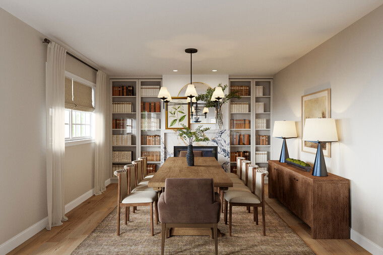 Online design Transitional Dining Room by Casey H. thumbnail