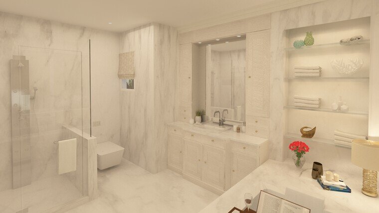 Online design Traditional Bathroom by Salma o. thumbnail