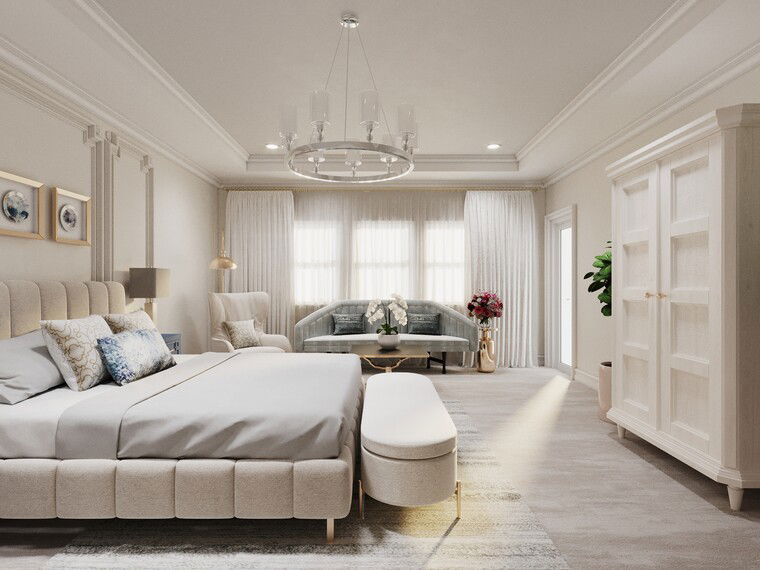 Online design Transitional Bedroom by Aida A. thumbnail