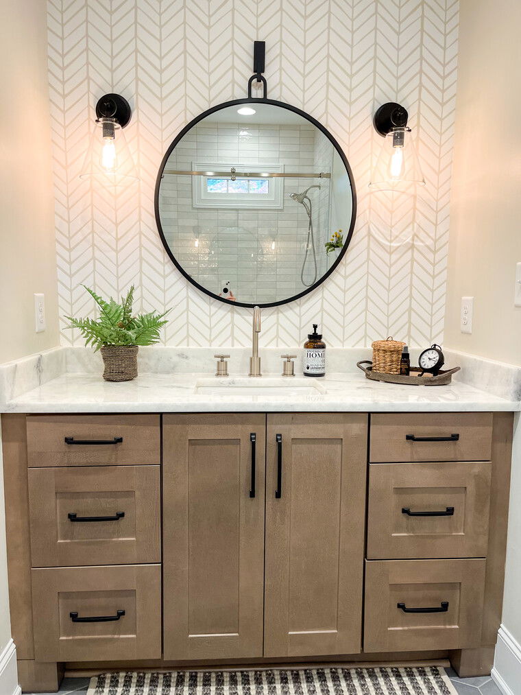 Online design Transitional Bathroom by Jamie C. thumbnail