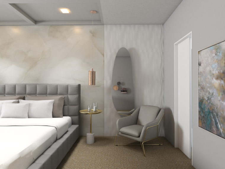 Online design Modern Bedroom by Janaina B. thumbnail