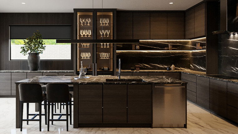 Online design Contemporary Kitchen by Erika F. thumbnail