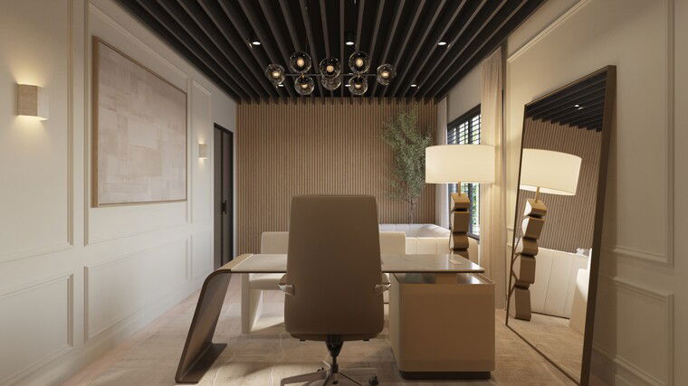 Online design Contemporary Home Office by Erika F. thumbnail