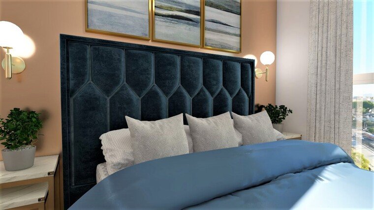 Online design Modern Bedroom by Chante F. thumbnail