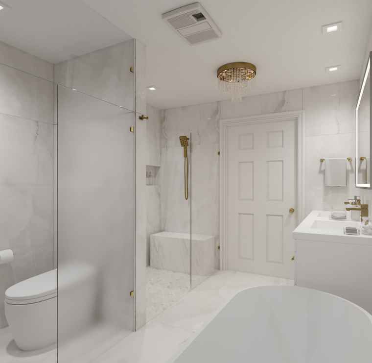 Online design Modern Bathroom by Theresa G. thumbnail