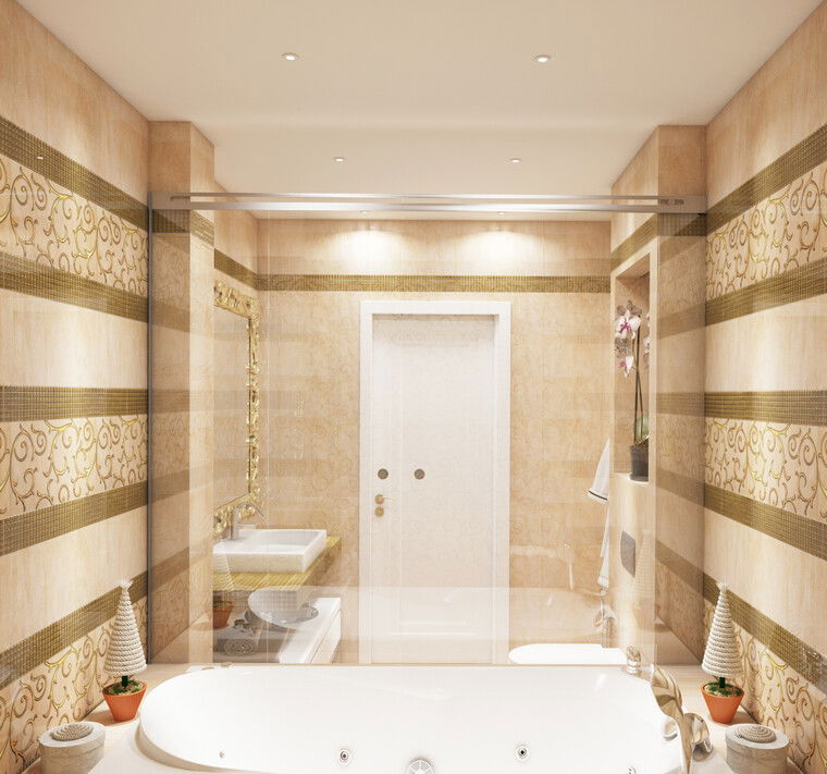 Diseño en línea Baño Contemporáneo por Luba K. miniatura