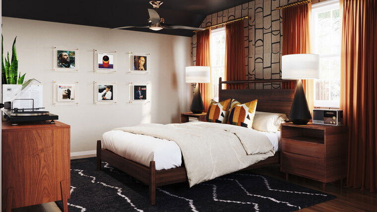 Online design Eclectic Bedroom by Sierra G. thumbnail