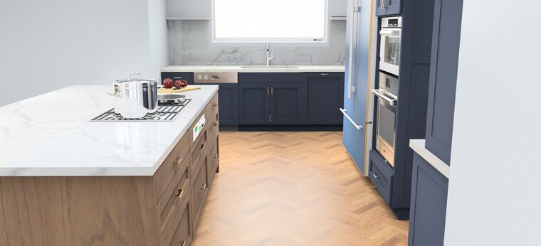Online design Modern Kitchen by Jamie M. thumbnail