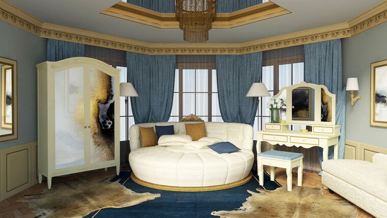 Online design Traditional Bedroom by Selma A. thumbnail