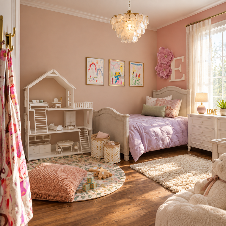 Diseño en línea Habitación Infantil Country/Cabaña por Vale G. miniatura