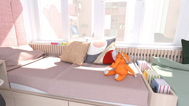 Online design Contemporary Kids Room by Janja R. thumbnail