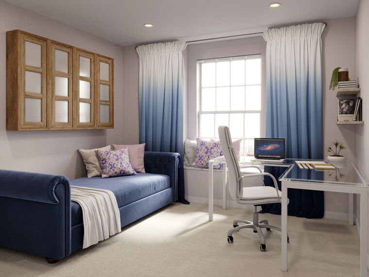 Online design Contemporary Home Office by Lauren A. thumbnail