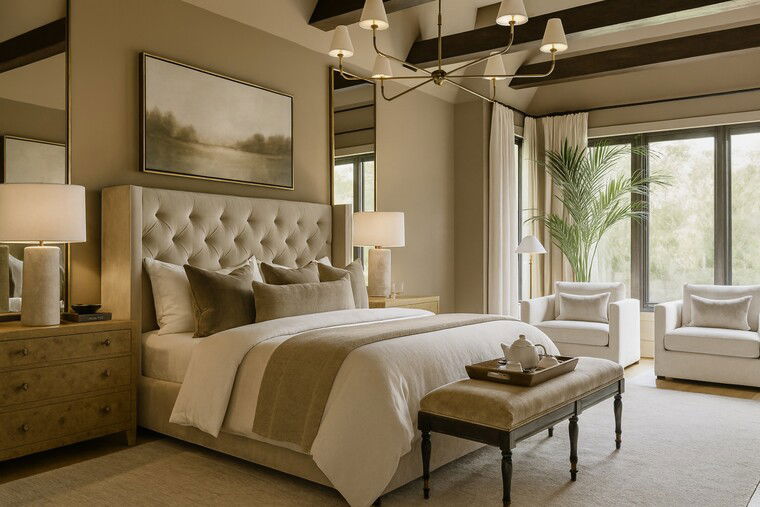 Online design Transitional Bedroom by Marya W. thumbnail