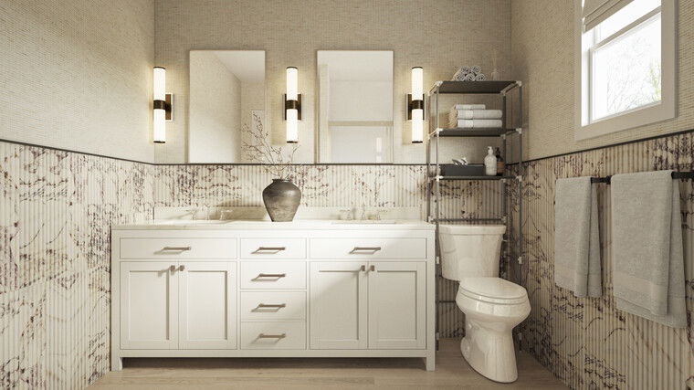 Diseño en línea Baño Contemporáneo por Erika F. miniatura